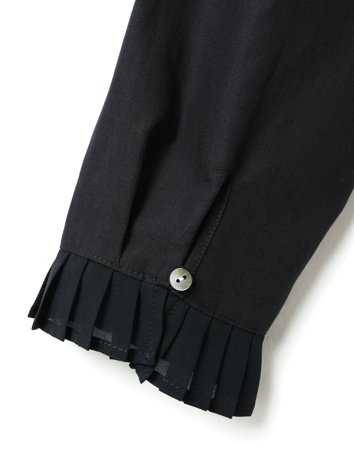 mizuiro ind プリーツカラーシャツ｜ MARcourt ONLINE STORE