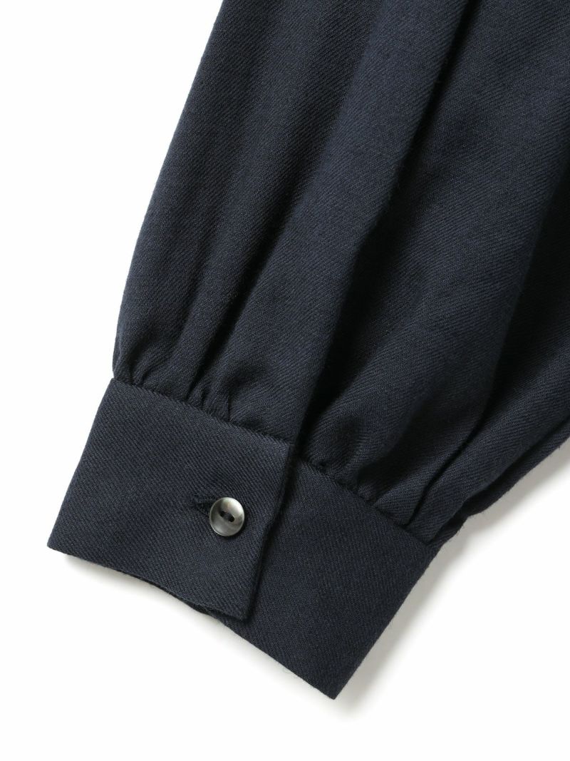 MidiUmi C/Wバックギャザーシャツ｜ MARcourt ONLINE STORE