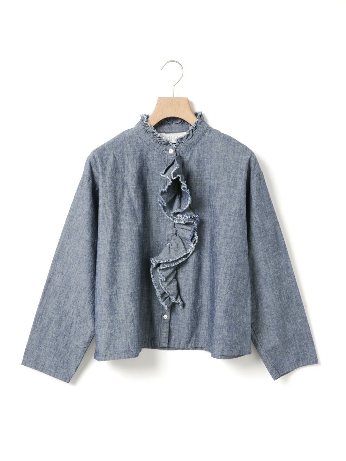 MidiUmi ダンガリーズラッフルシャツ｜ MARcourt ONLINE STORE