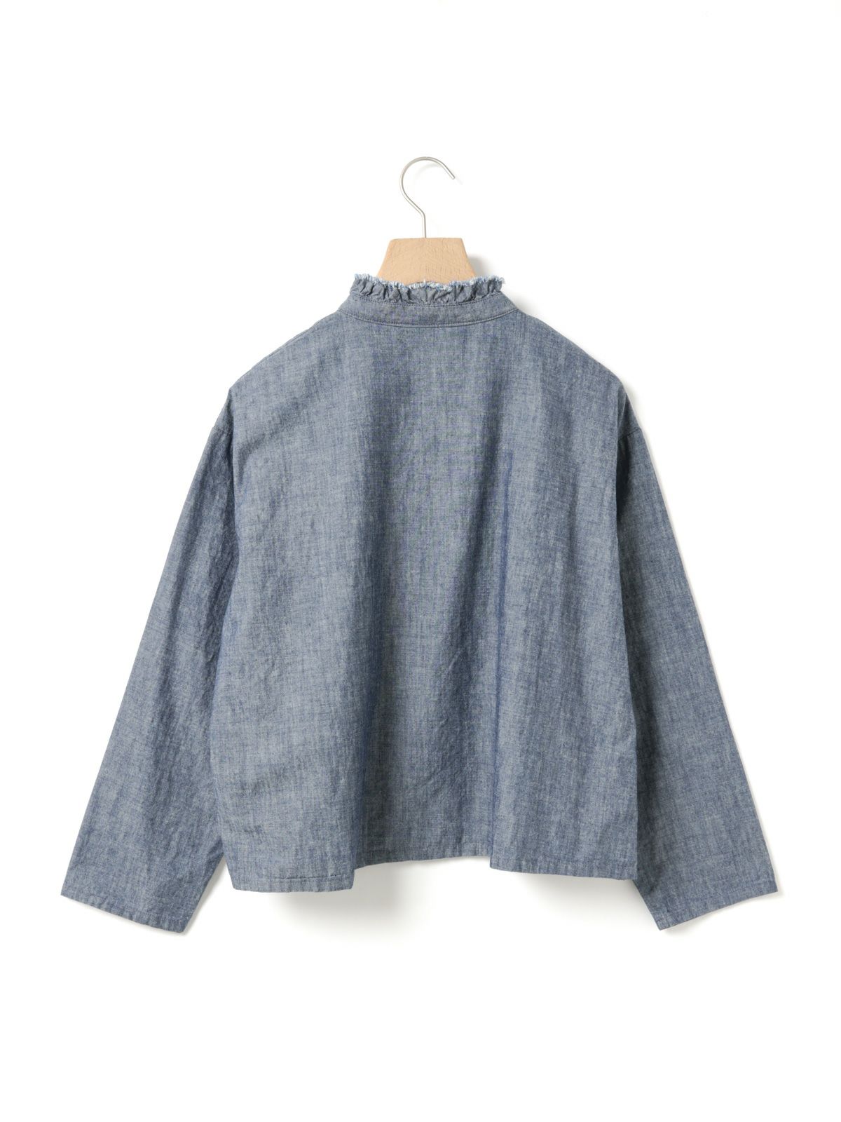 MidiUmi ダンガリーズラッフルシャツ｜ MARcourt ONLINE STORE