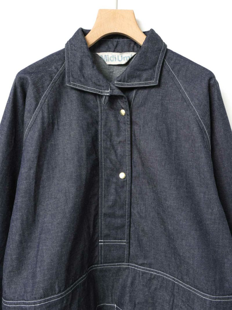 MidiUmi デニムカバーオール｜ MARcourt ONLINE STORE - マーコート