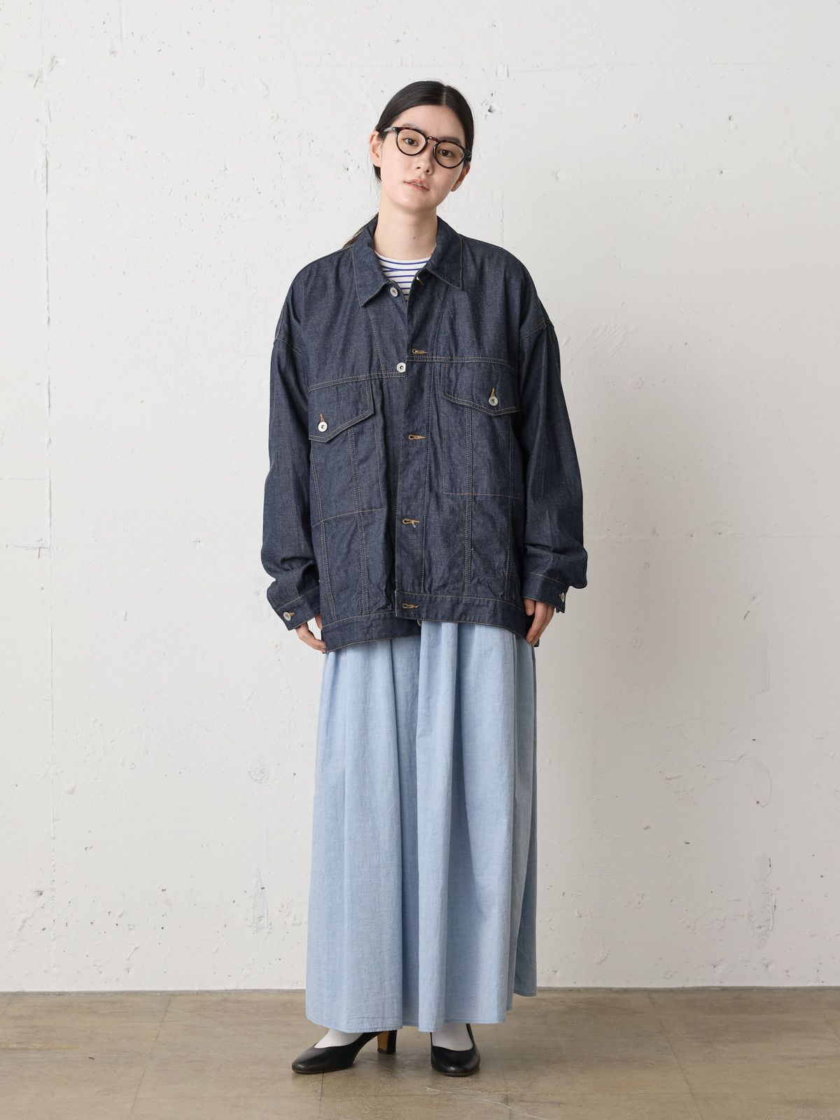 MidiUmi ワイドデニムジャケット｜ MARcourt ONLINE STORE