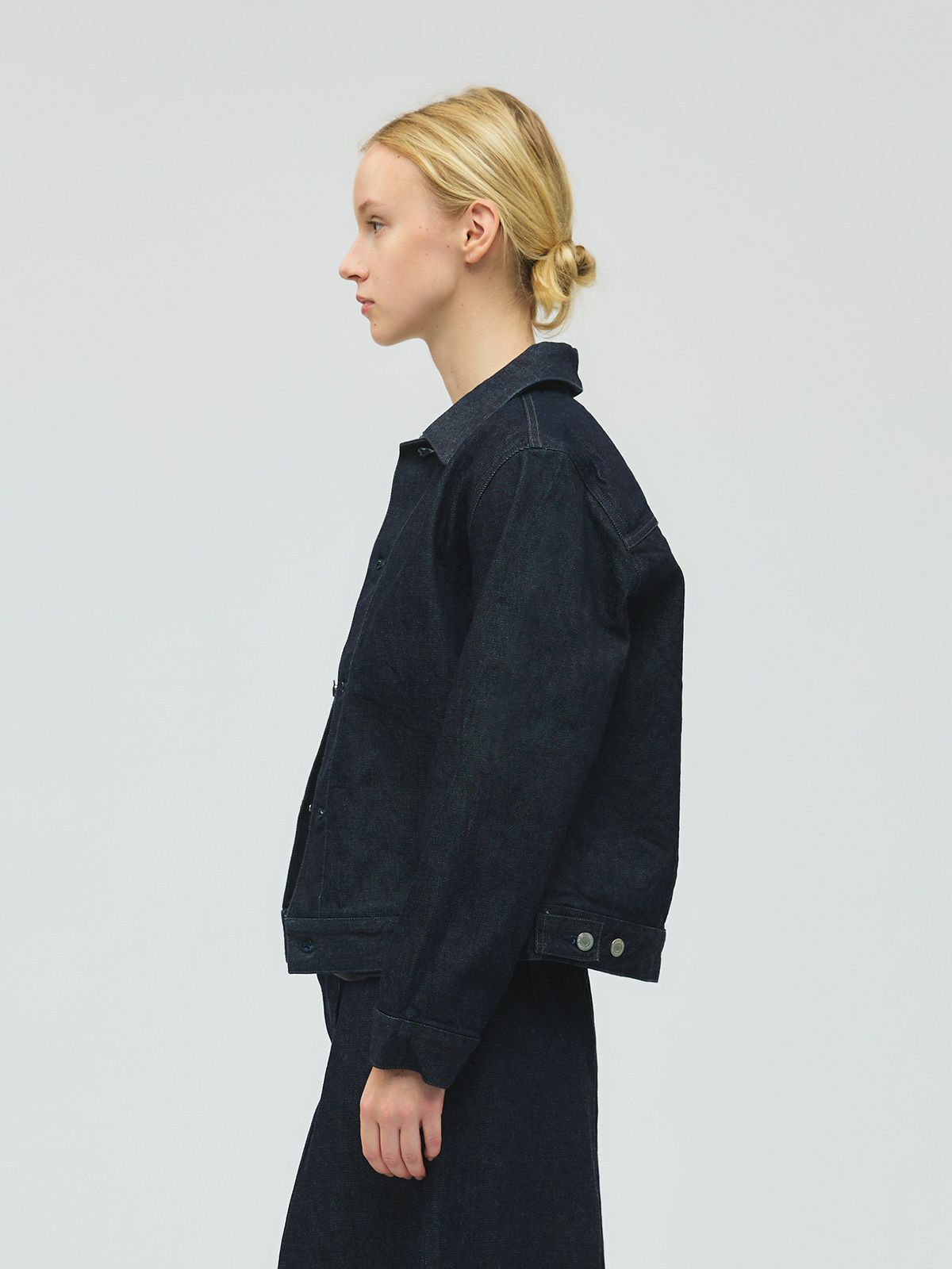 mizuiro ind コンパクトデニムジャケット｜ MARcourt ONLINE STORE