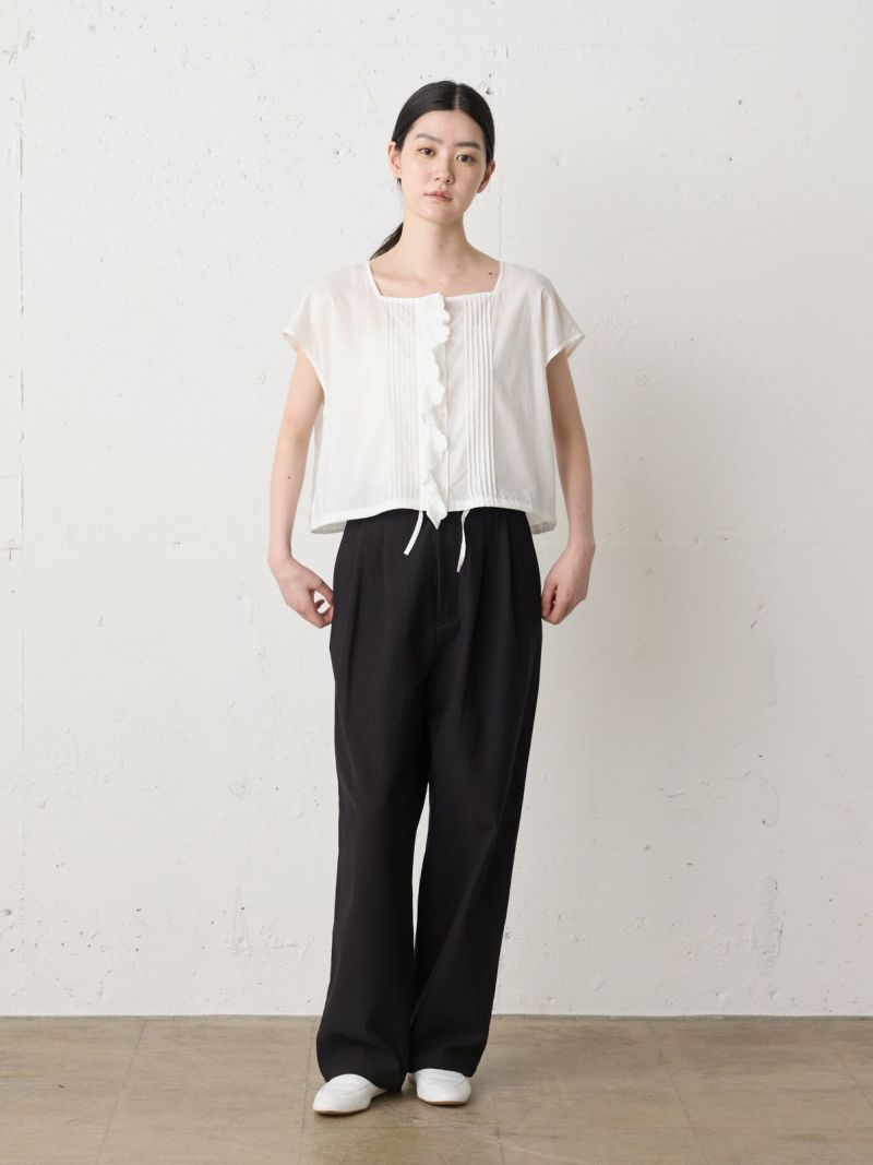 MidiUmi ピンタックレースベスト｜ MARcourt ONLINE STORE