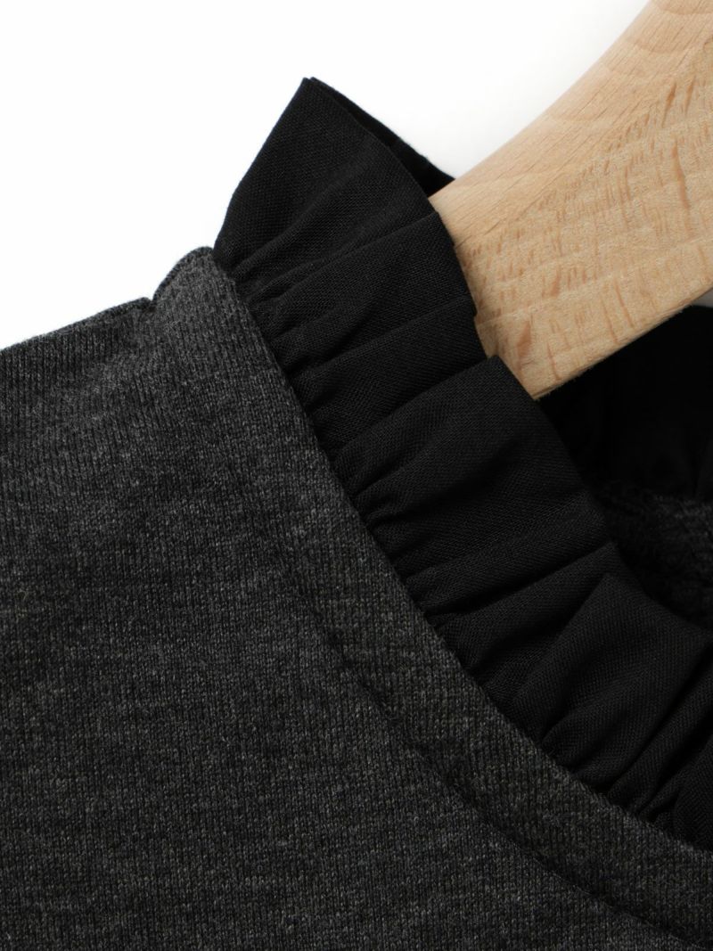 【ku--mi… 】 MidiUmi｜LIBERTY bow-tie shirt - MidiUmi(ミディウミ) | キナリノモール