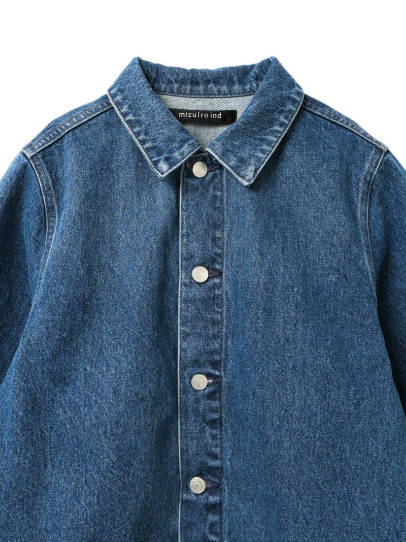 mizuiro ind コンパクトデニムジャケット(ダメージ)｜ MARcourt ONLINE