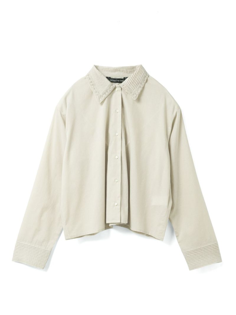 m*a様 値下げしました！mizuiro ind ピンタックシャツチュニックライ m*a様 値下げしました！mizuiro ind ピンタックシャツチュニックライ