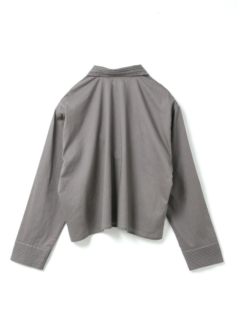 mizuiro ind ピンタックカラーシャツ｜ MARcourt ONLINE STORE