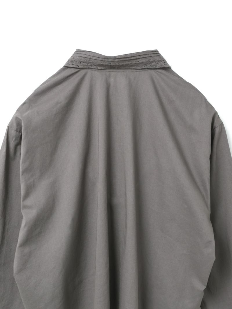 mizuiro ind ピンタックカラーシャツ｜ MARcourt ONLINE STORE