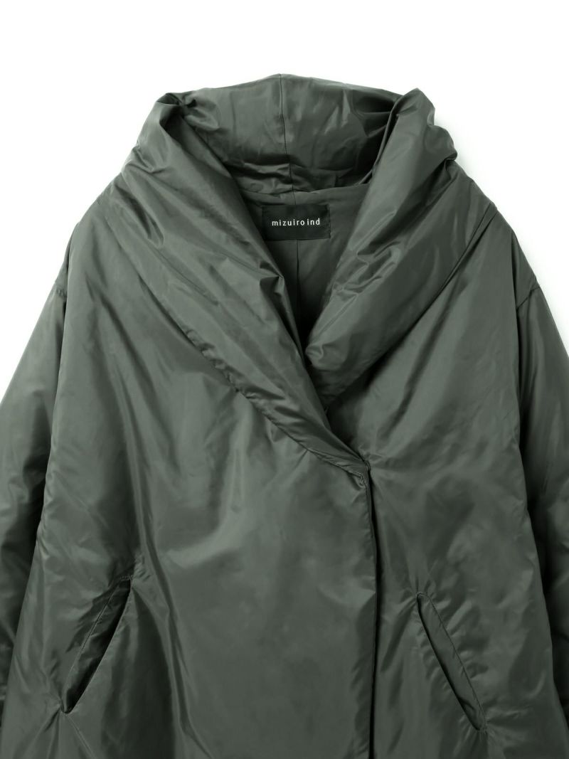 mizuiro ind ドレープライトダウンコート｜ MARcourt ONLINE STORE