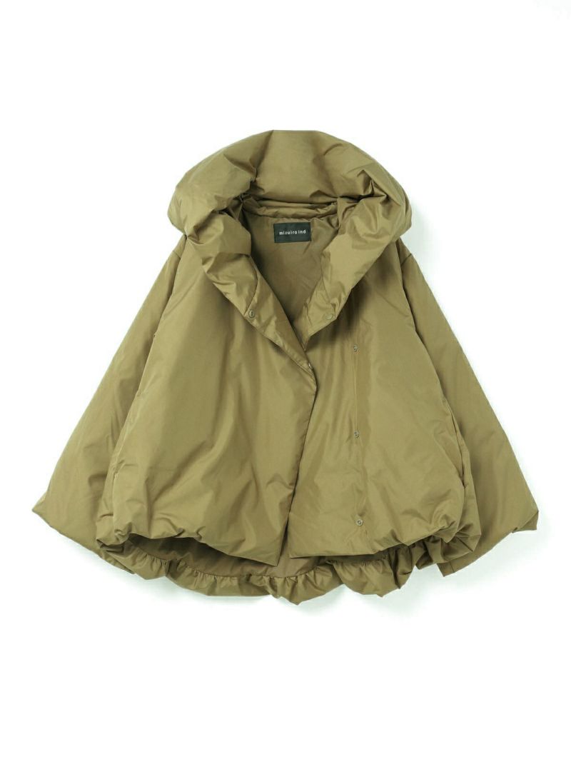 mizuiro ind フード付きショートダウンジャケット｜ MARcourt ONLINE