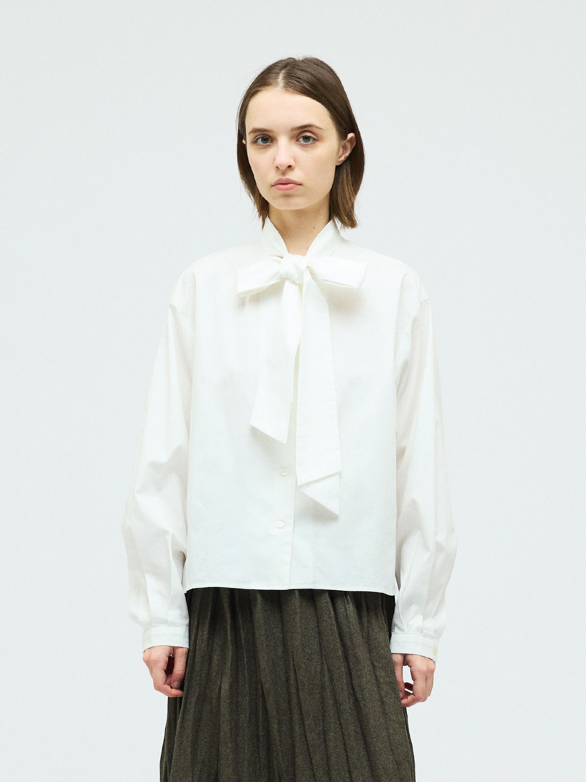 mizuiro ind ロングタイカラーシャツ｜ MARcourt ONLINE STORE