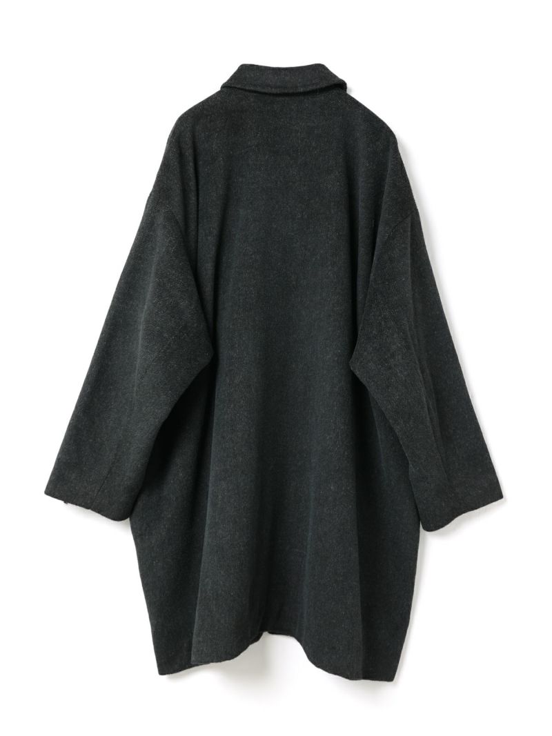 mizuiro ind ウールブレンドワイドコート｜ MARcourt ONLINE STORE