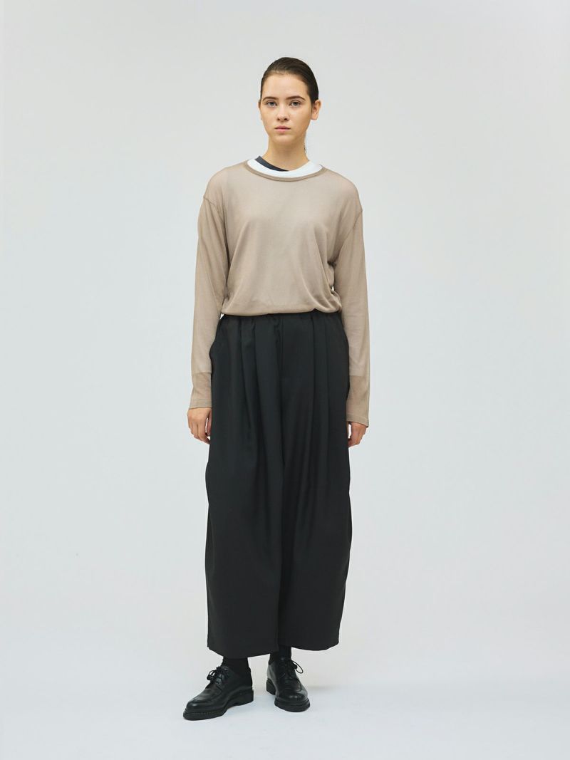 mizuiro ind シアークルーネックプルオーバー｜ MARcourt ONLINE STORE