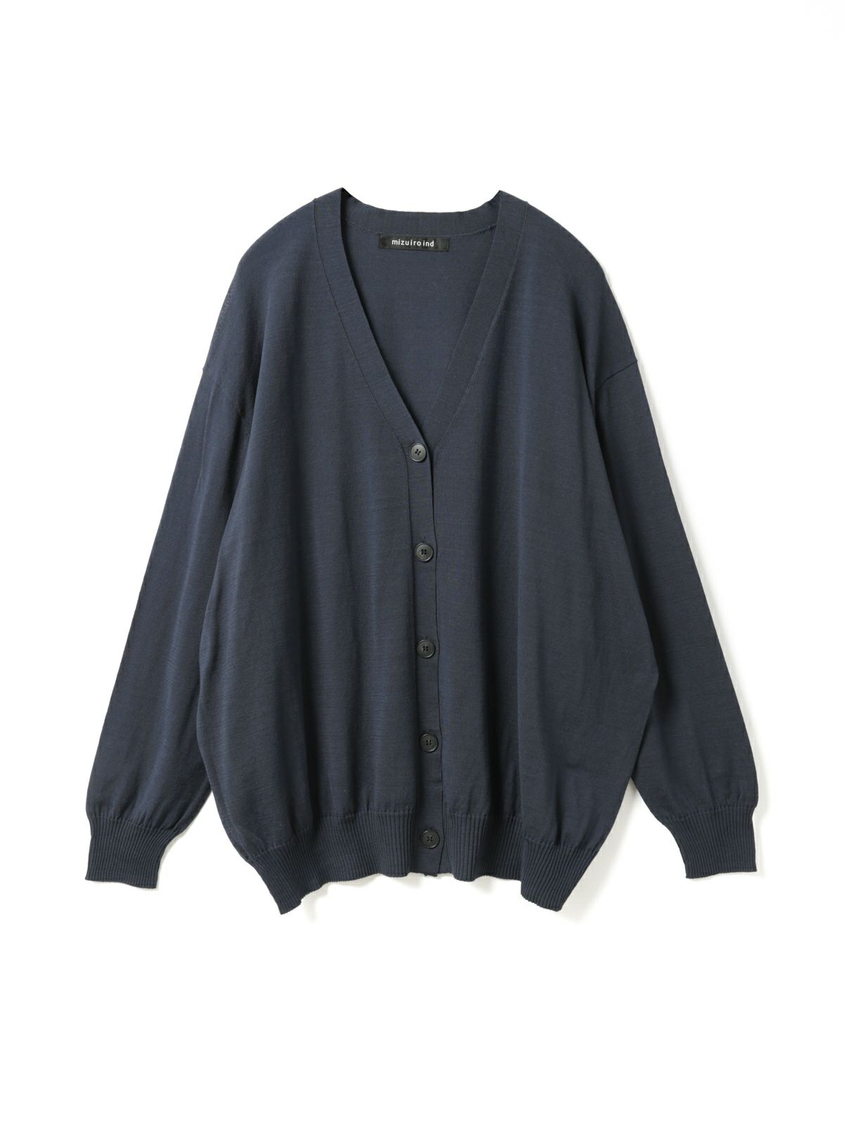 mizuiro ind Vネックワイドカーディガン｜ MARcourt ONLINE STORE