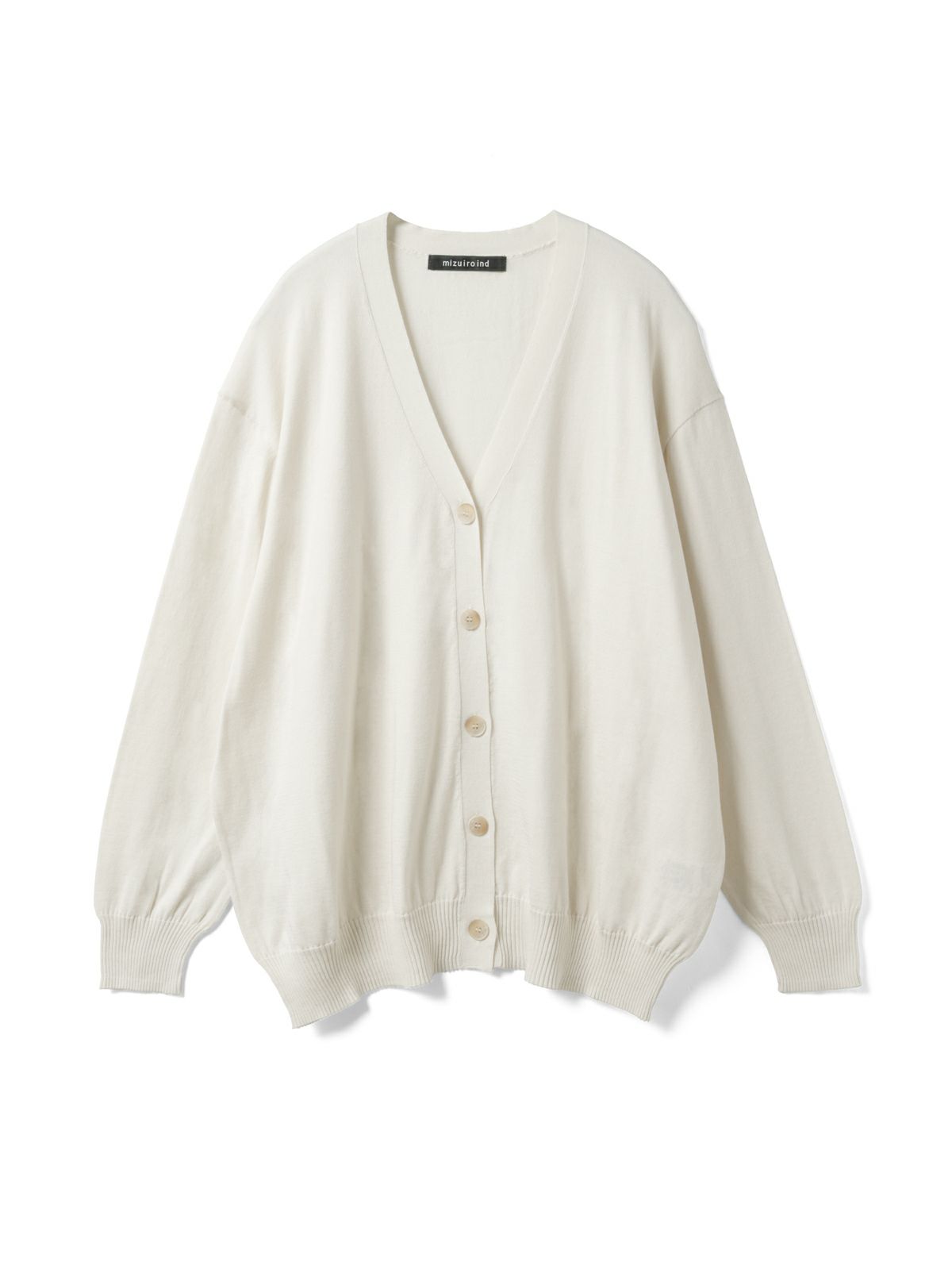 mizuiro ind Vネックワイドカーディガン｜ MARcourt ONLINE STORE