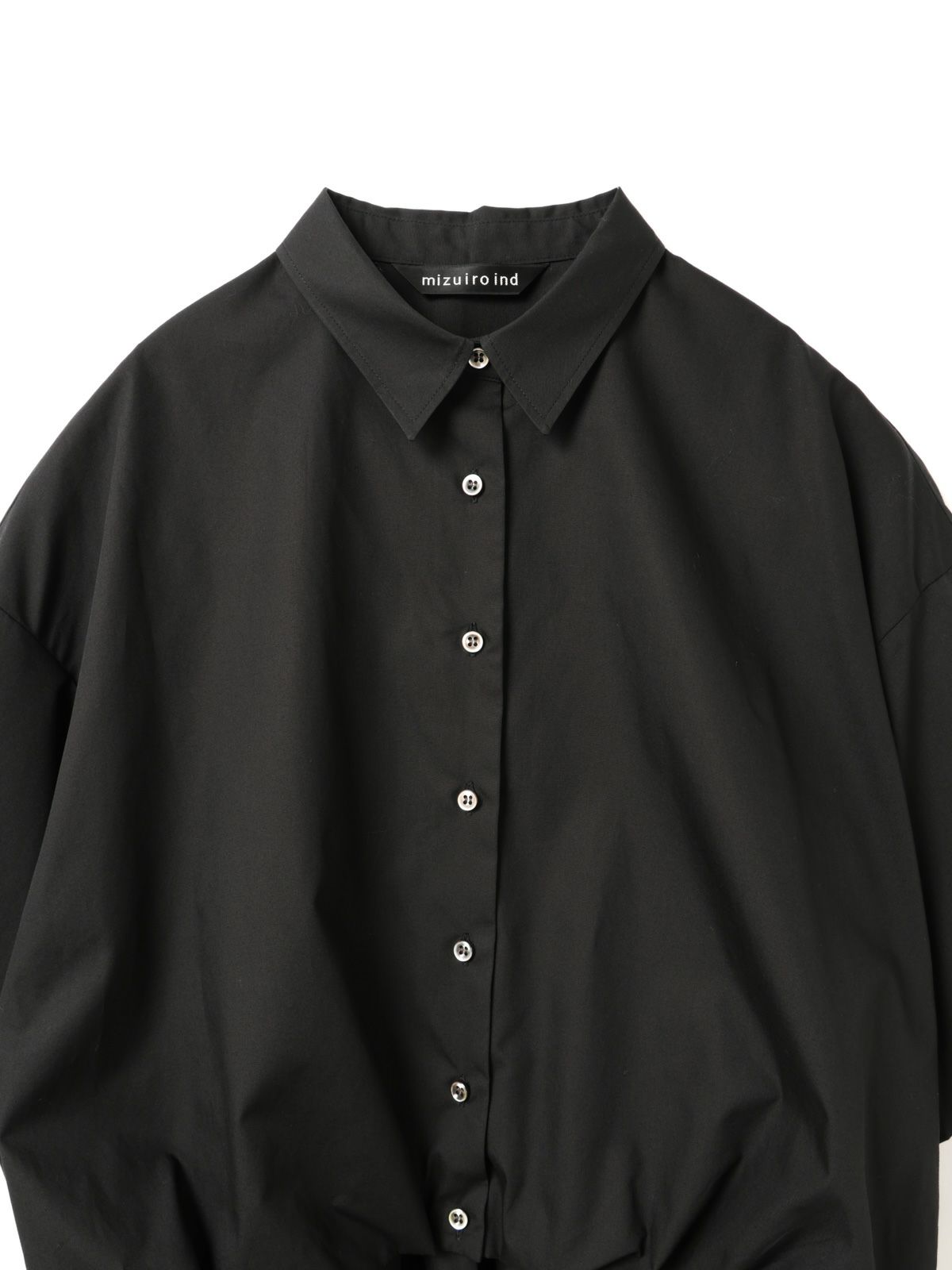 mizuiro ind ハーフスリーブバルーンシャツ｜ MARcourt ONLINE STORE
