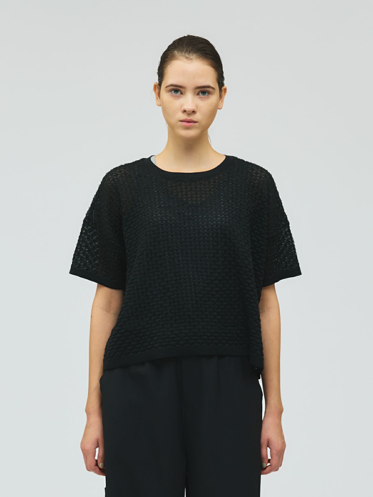 patterned sheer wide P/O