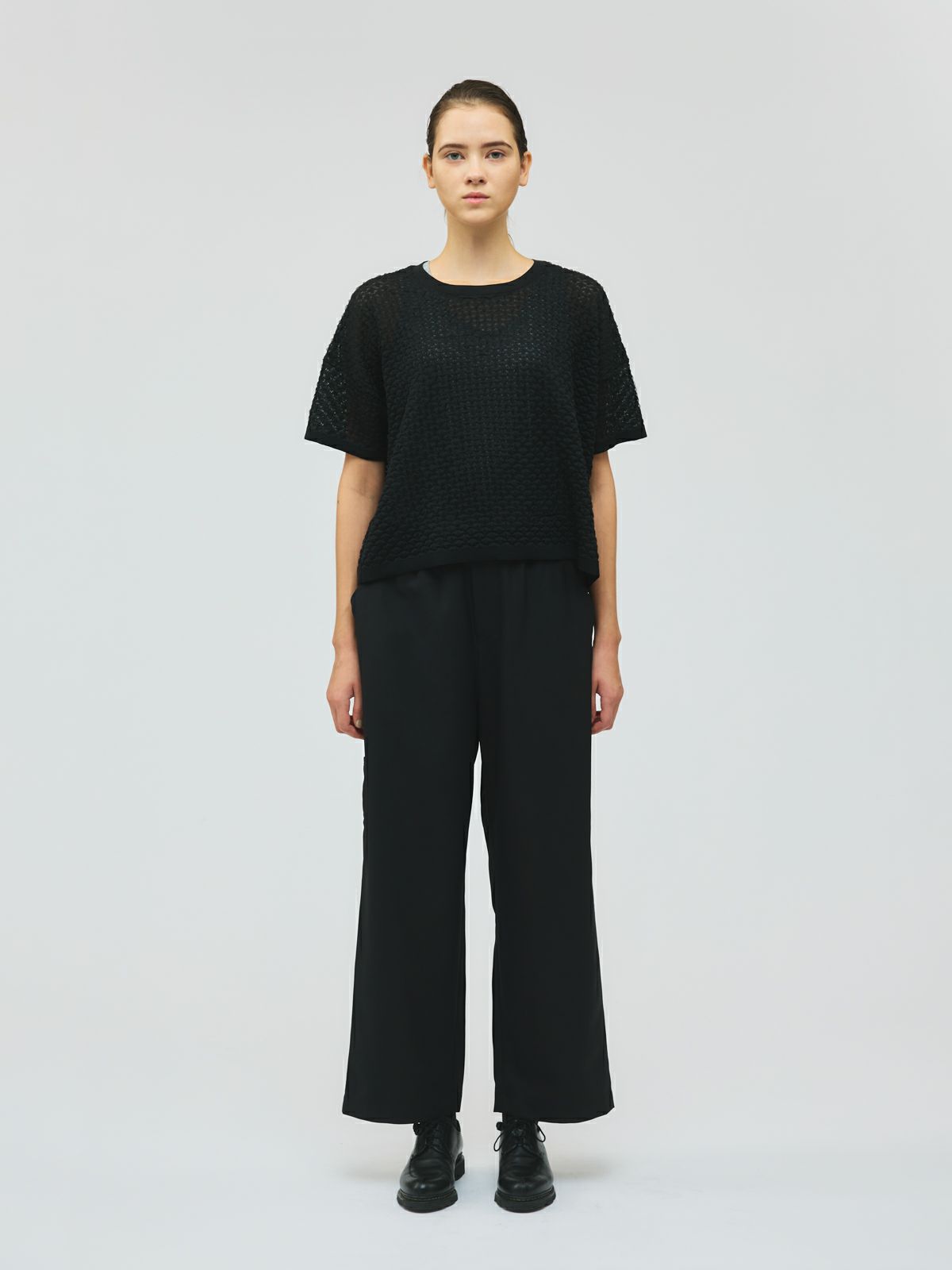 mizuiro ind パターンシアーワイドプルオーバー｜ MARcourt ONLINE