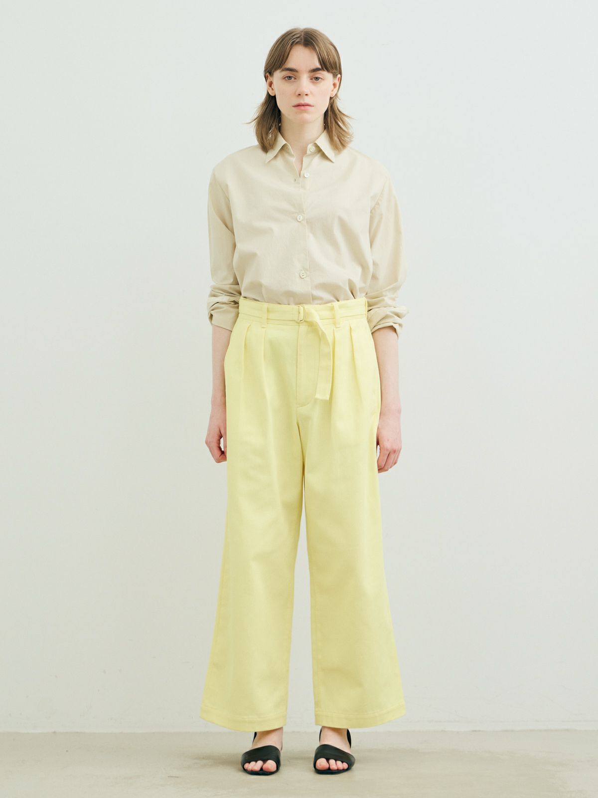 MIDIUMISOLID for Ladies ベルト付きスラックス｜ MARcourt ONLINE