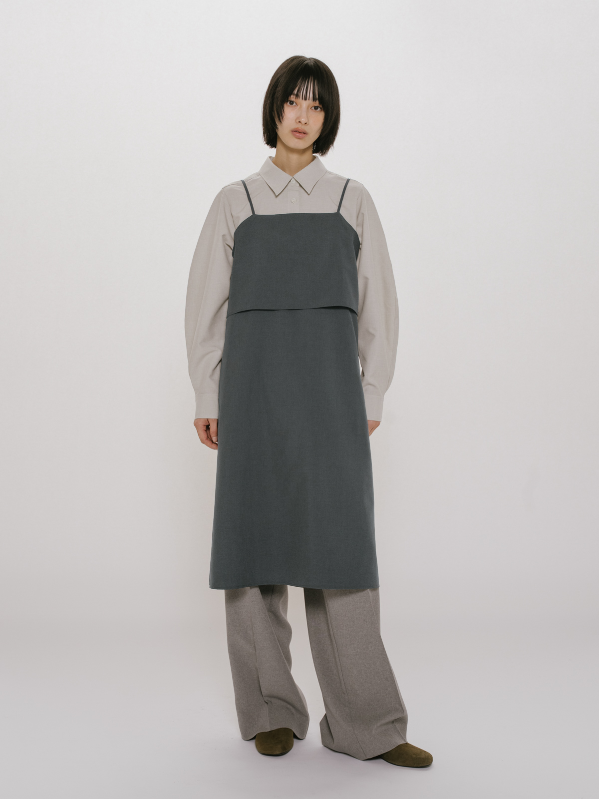 layered camisole OP