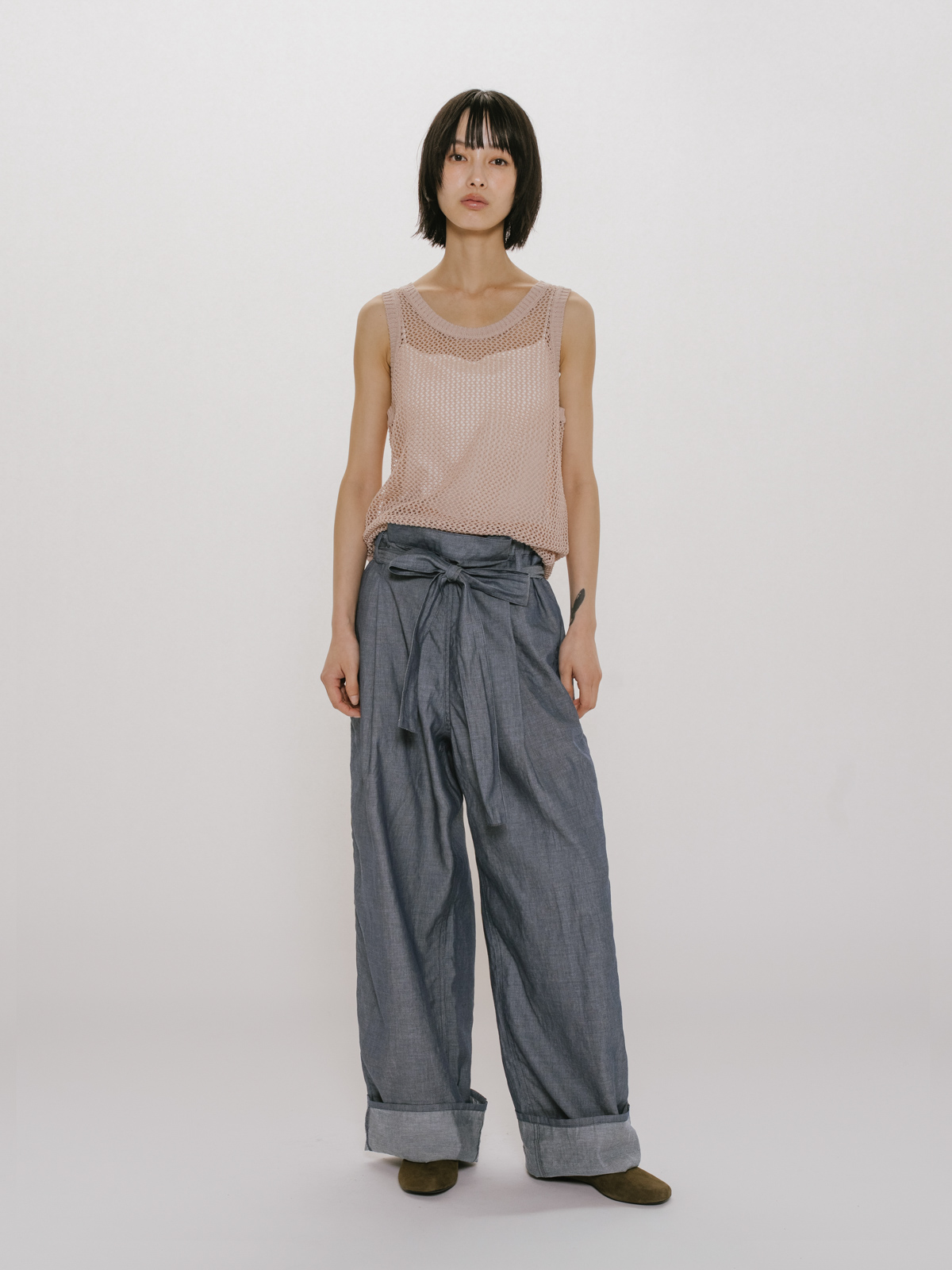 sheer denim easy PT