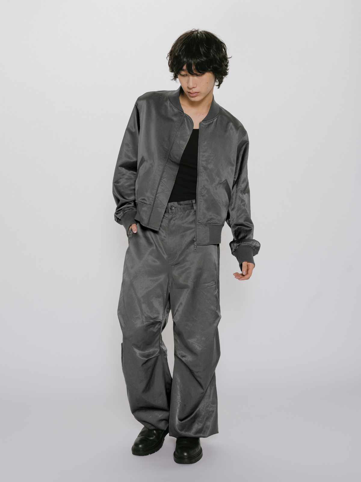 bleach satin parachute PT