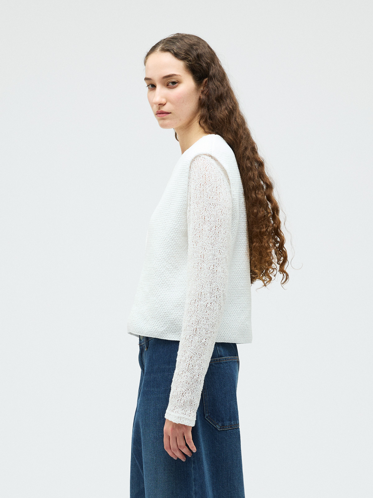 deep V neck vest sub2