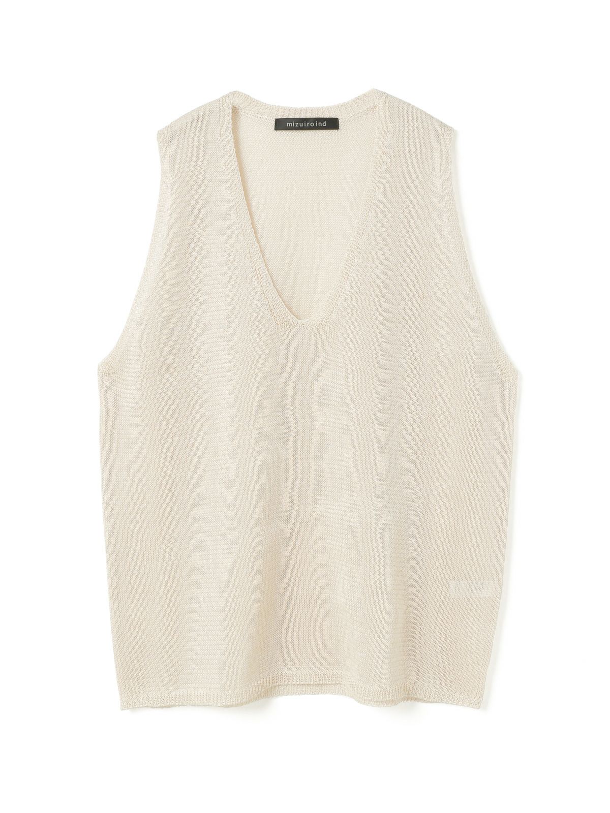 mizuiro ind ワイドVネックベスト｜ MARcourt ONLINE STORE
