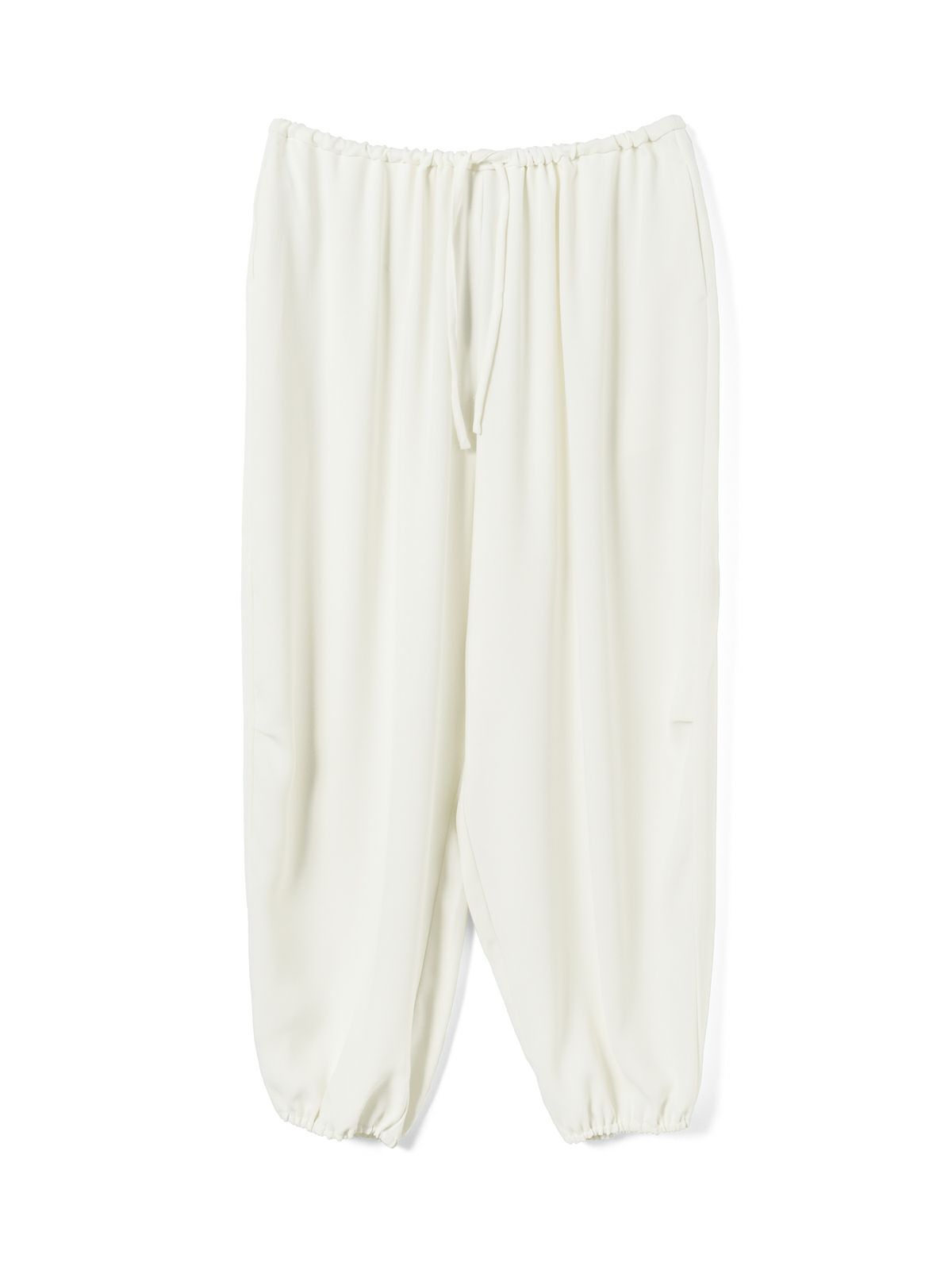 mizuiro ind ドローストリングヘムイージーパンツ