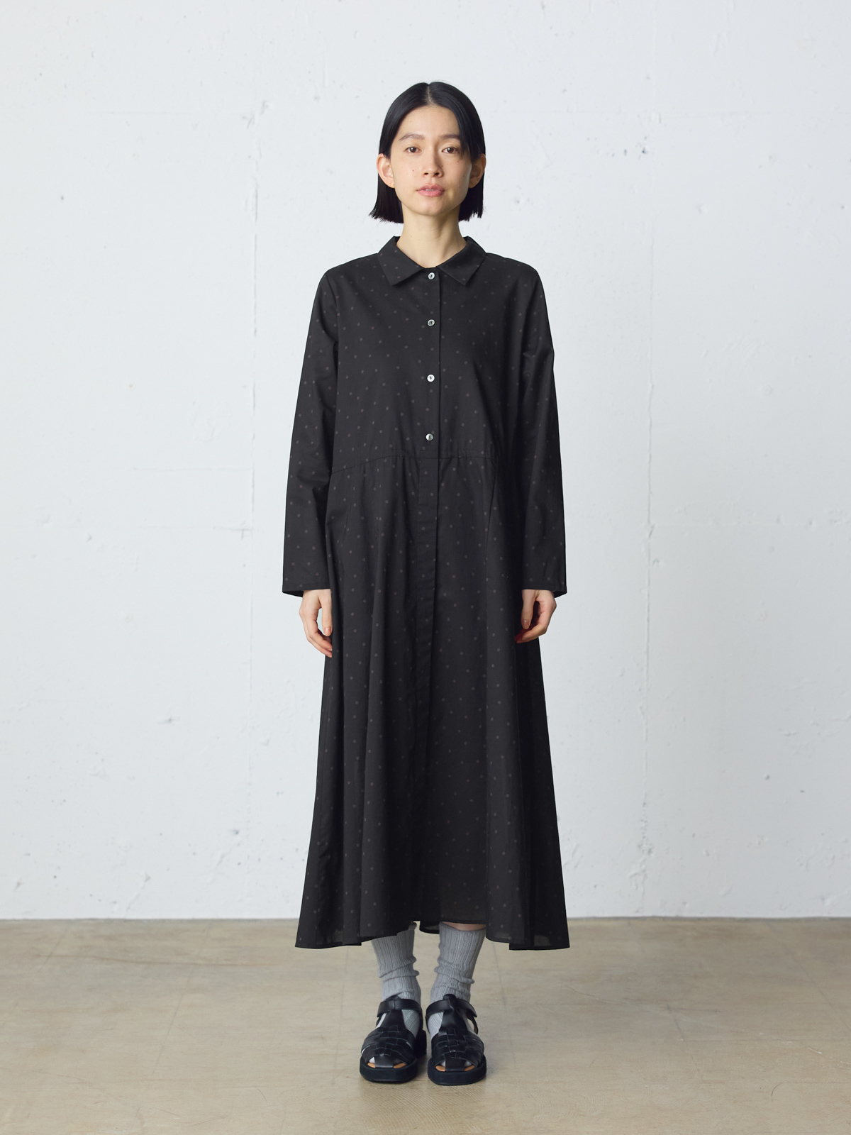 waist switching dots OP