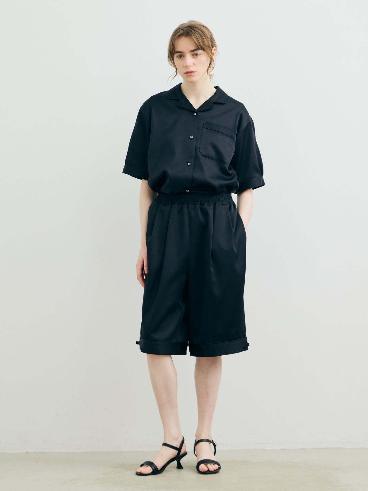 drawstring hem tucked PT