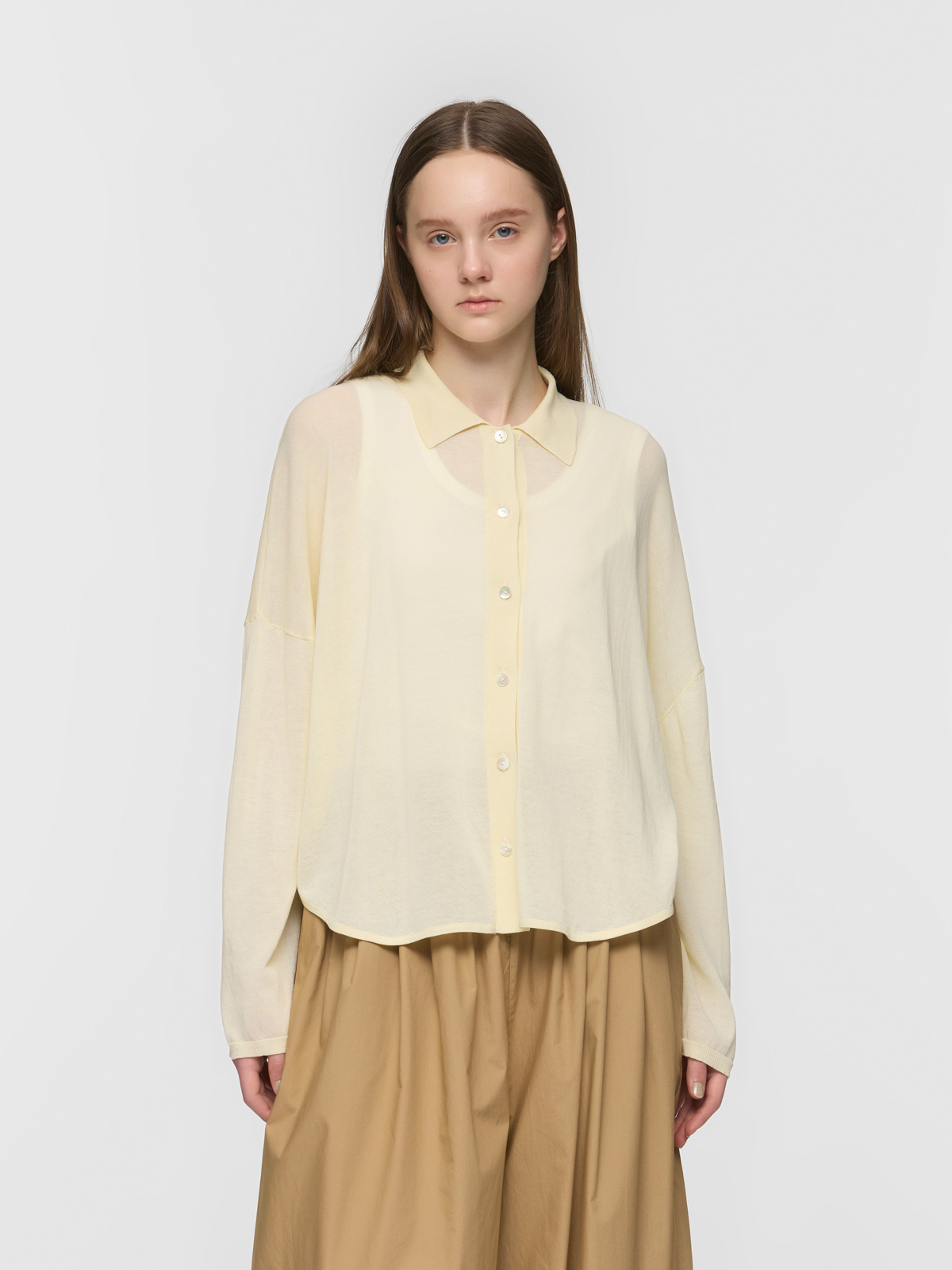 shirt collar shirt C/D