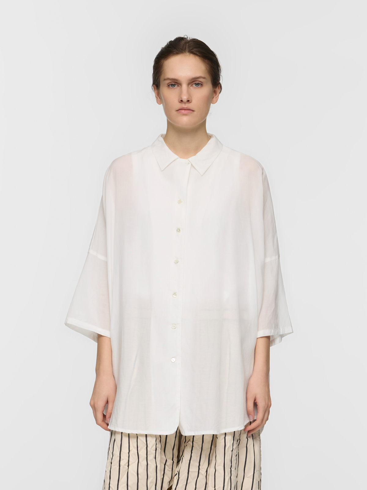 half slv wide shirt
