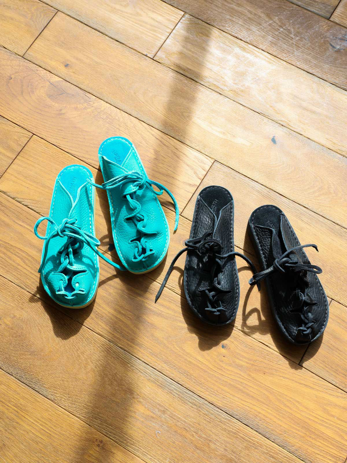 NATIVEARTH Ghillie Slide レザーサンダル
