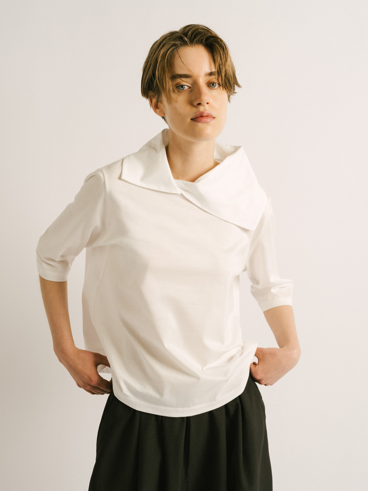 drape collar P/O