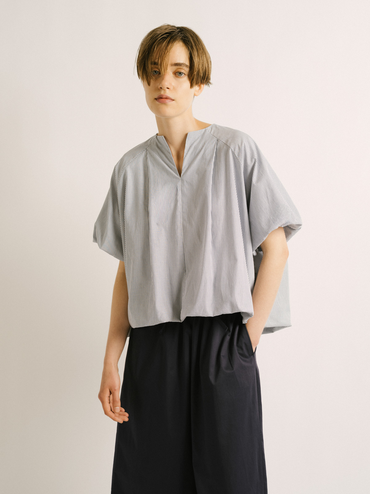 stripe no collar ballon P/O
