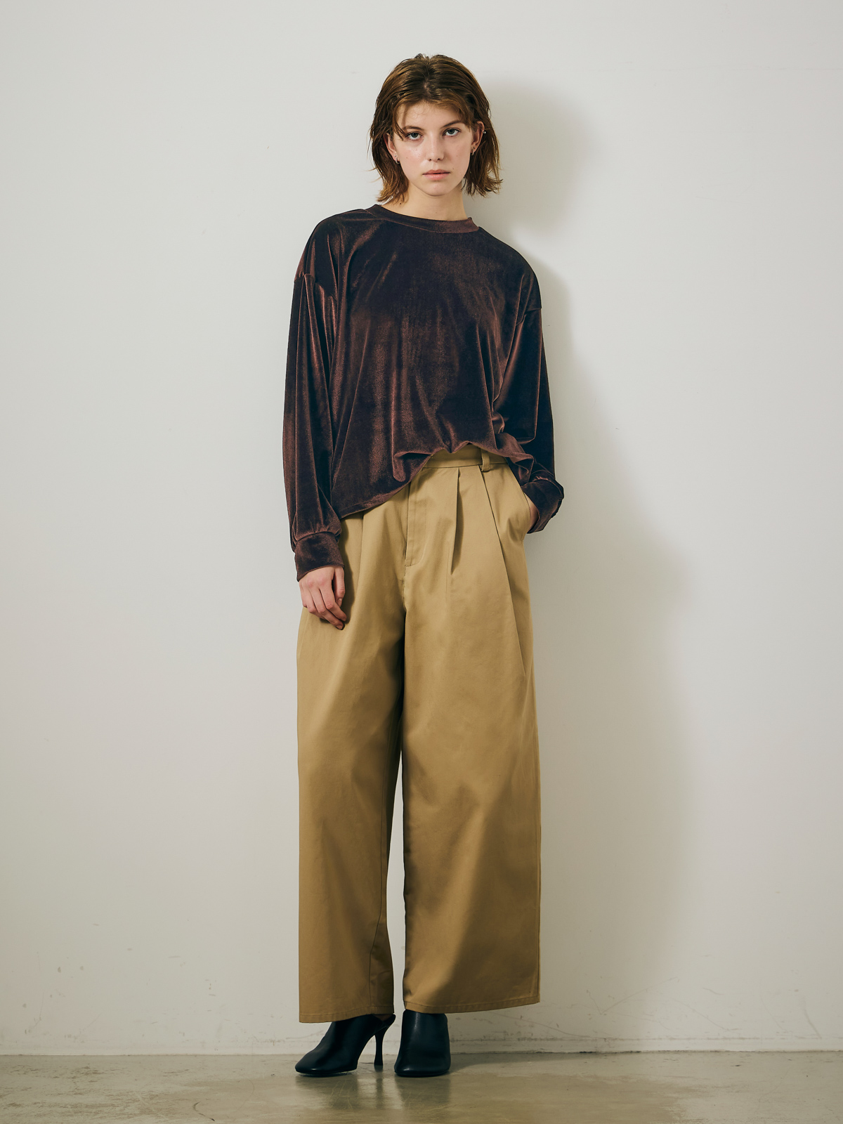 velour back cocoon PO