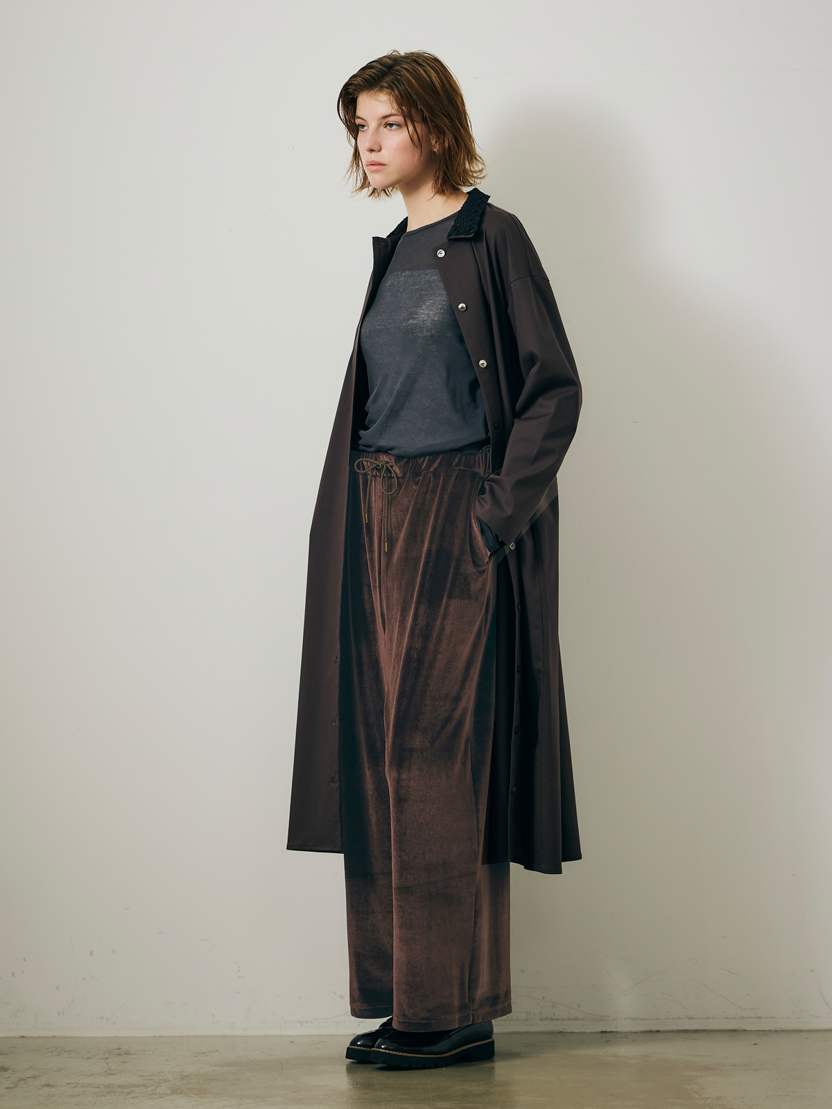 velour wide PT