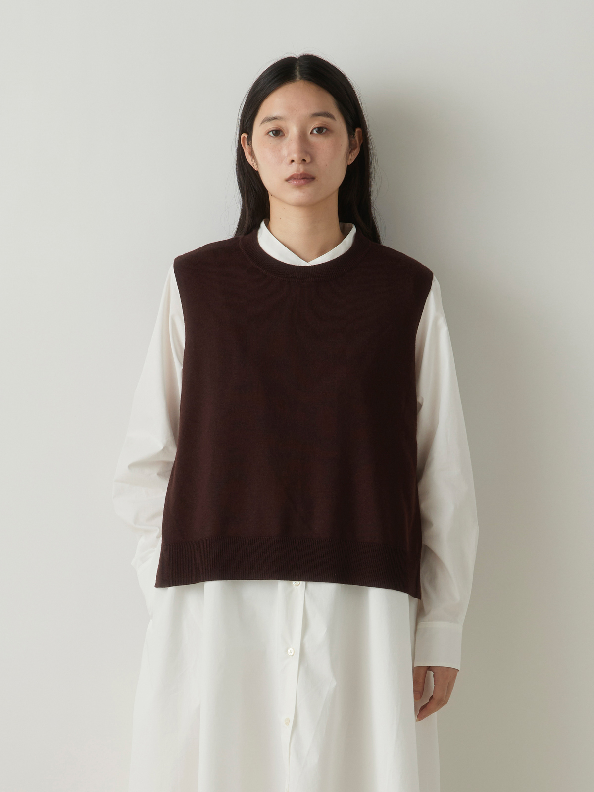 side ribbon vest
